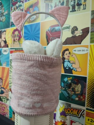 Pack invierno niña gorro orejas y braga