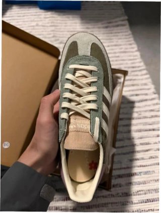 Adidas Handball Spezial EU37 Verde Plata