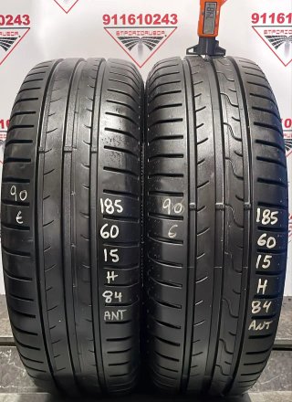 -185 60 15 H DUNLOP RUEDA AL 90% VIDA UTIL
