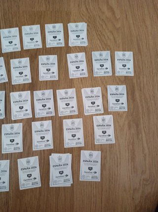 Cromos Selección Española Carrefour