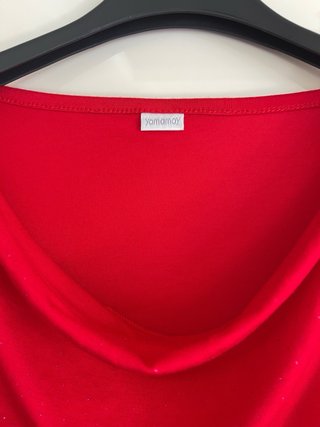 Maglia donna Yamamay glitterata rossa XL