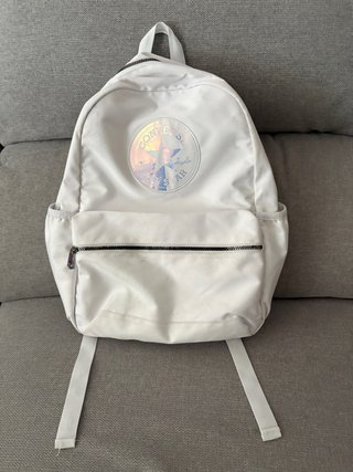 Mochila Converse Blanca Holográfica