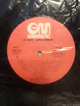 Vinilo Luis Aguilé y Lorenzo González