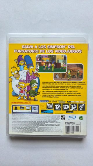 🇪🇦 Los Simpsons El Videojuego PS3