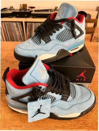 Jordan 4 Azul Talla 39