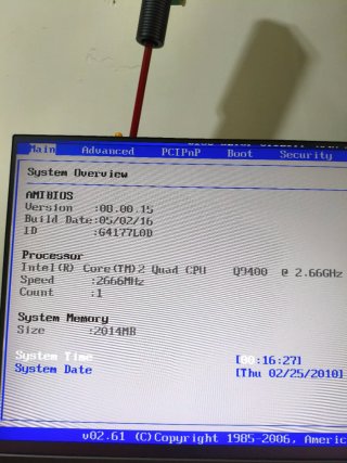 Kit Integración ordenador CPU Q9400 + 2GB DDR3