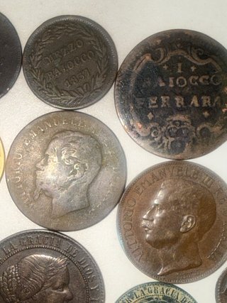 Lote monedas antiguas