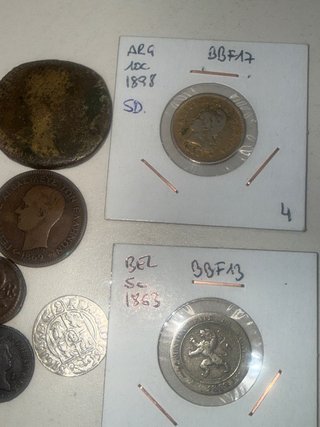 Lote monedas antiguas