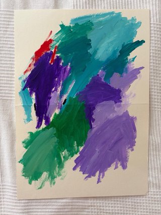 Díptico Obra de Arte Abstracta Original