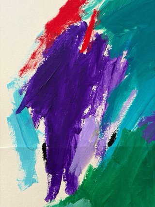 Díptico Obra de Arte Abstracta Original