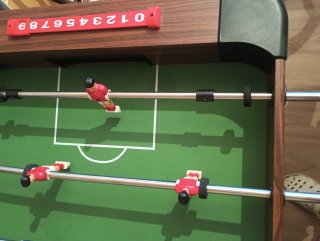 Futbolín 120x60 cm