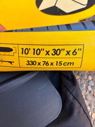 Tabla Paddle Surf Zray 10'10 Amarilla