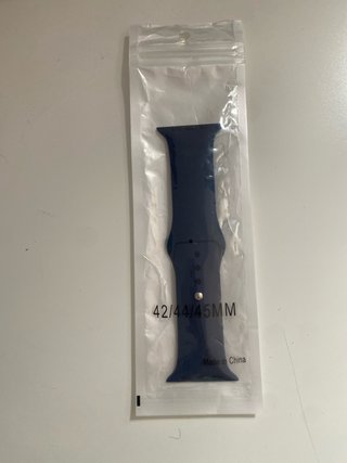 Correa Silicona Apple Watch 42/44/45mm Azul