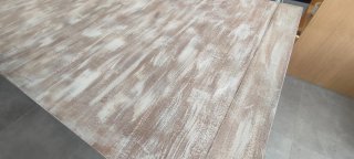 Mesa de comedor de madera extensible