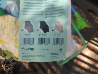 Sombrilla AntiUVA con flexo universal