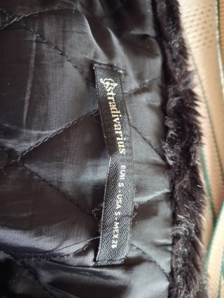 Cazadora Stradivarius Negra Talla S