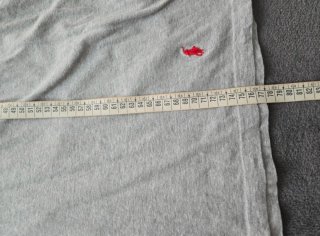 Polo Ralph Lauren T-shirt Uomo Grigia Logo Rosso