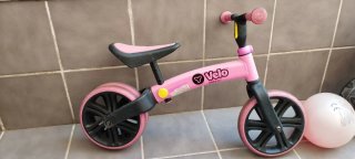Bicicleta equilibrio evolutiva niña rosa Velo