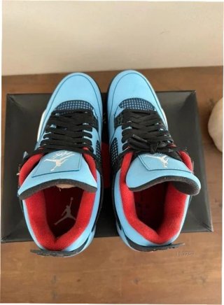 Jordan Retro 4 Azul Talla 40