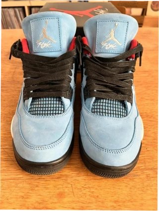 Air Jordan 4 Azul Talla 38
