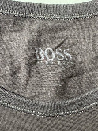 Camiseta Hugo Boss gris hombre talla L