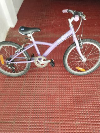 Bicicleta infantil Decathlon B'Twin Morada