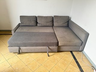 Sofá cama esquinero IKEA FRIHETEN gris