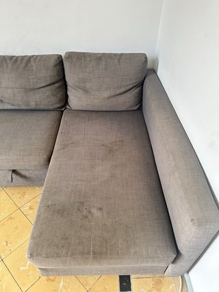 Sofá cama esquinero IKEA FRIHETEN gris