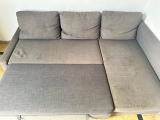 Sofá cama esquinero IKEA FRIHETEN gris