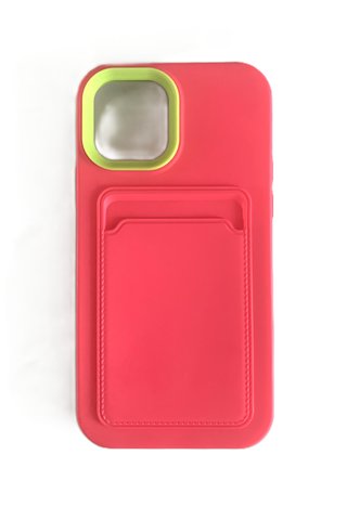 Cover iPhone 12/12 Pro bordi neon fluo