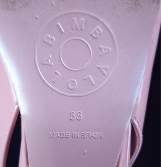 Zapatos Bimba y Lola Rosa Punta Fina