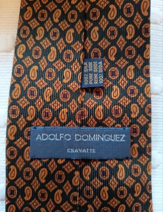 Corbata Adolfo Dominguez Seda Natural