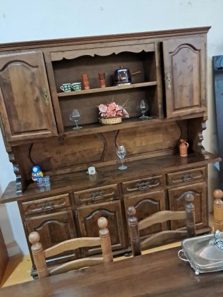 Alacena Madera Estilo Castellano