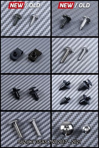 Kit de tornillería para SUZUKI GSXS 750 2017 2021