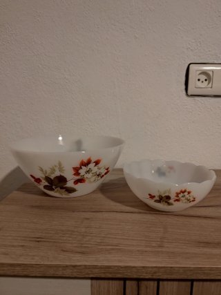 2 ensaladeras Flor de Almendro