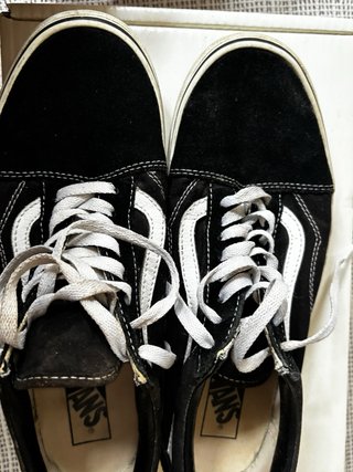 Zapatillas Vans Old Skool Negras Blancas