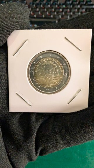 2 Euros Italia 2024 Rita Levi-Montalcini