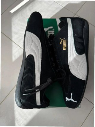 Puma Speedcat Talla 42 Negro/Blanco