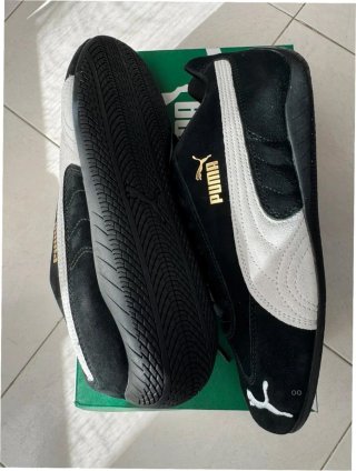 Puma Speedcat Talla 42 Negro/Blanco