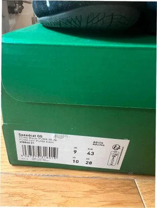 Puma Speedcat Negro Talla 43