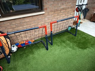 2 porterías fútbol Kipsta Talla S