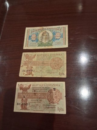 Lote Billetes Antiguos Varios Países