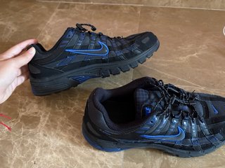 Zapatillas Nike P-6000 Negras y Azules