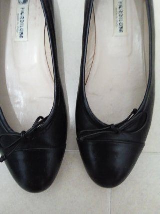 Zapatos Bailarinas FIORDILAMA Talla 39 negros