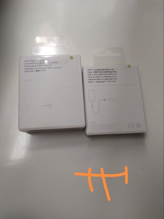 Adaptador y Cable USB-C a Lightning Apple