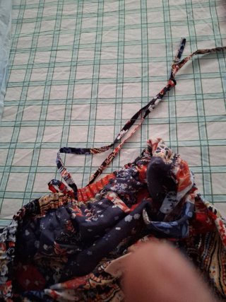 Mono estampado patchwork. Se regala top