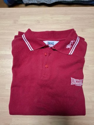 Polo Lonsdale Rosso Taglia L