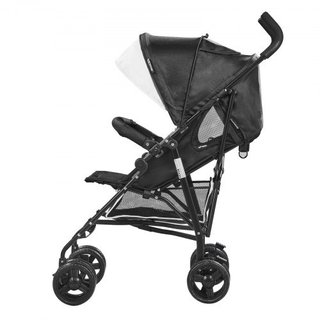 Carrito de bebé ligero, plegable compacto, reclina
