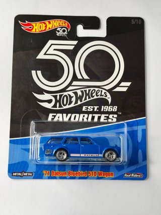 Hot Wheels 71 Datsun Bluebird 510 Wagon