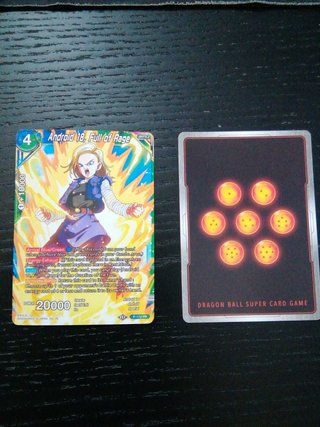 Carta Dragon Ball Super Android 18